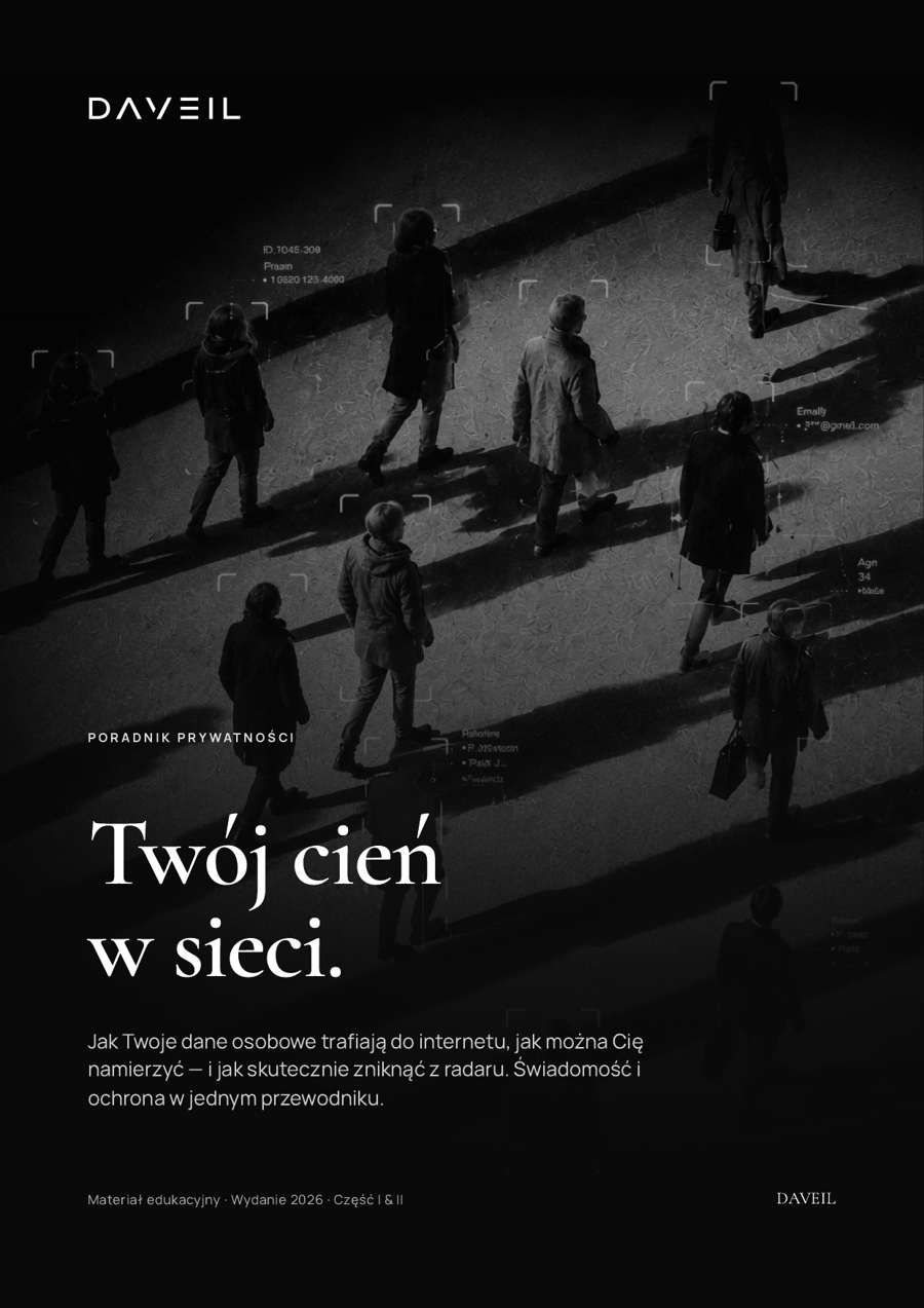 Okładka poradnika „Twój cień w sieci”